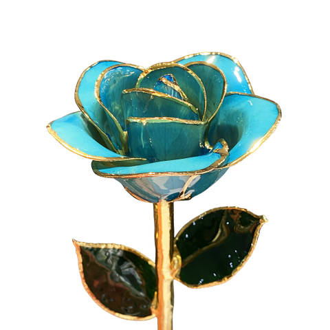 Factory direct sale gold-plated roses Mother's Day creative gifts foreign trade companies customized gold roses