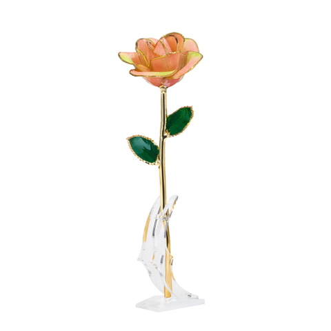 Source factory gold-plated roses wedding decoration supplies cross-border e-commerce preferred gold-plated roses in stock wholesale