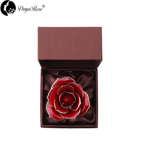 Gold Dipped Roses Love Only Series Red Wholesale Customised