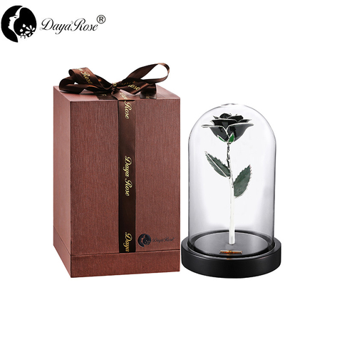 Black Rose with Silver（The Glass Cover）