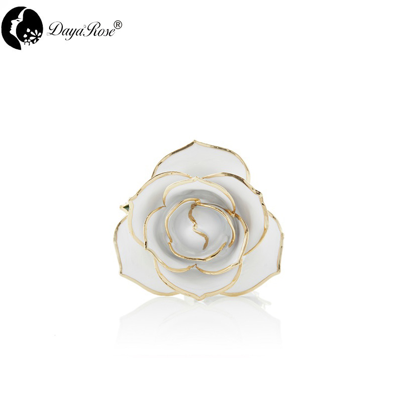 Wholesale Processing Customized Diana Snow White Gold Rose
