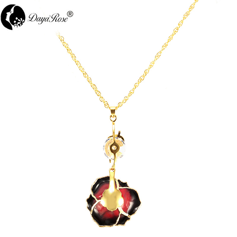 Nass Two-tone Rose Necklace (fresh Rose)