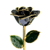 Source factory 24K gold dipped roses Christmas decoration cross-border e-commerce preferred baking paint flower