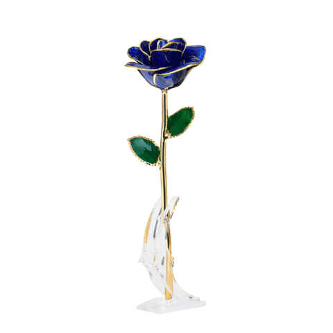 Factory direct sale gold-plated roses Mother's Day creative gifts foreign trade companies customized gold roses