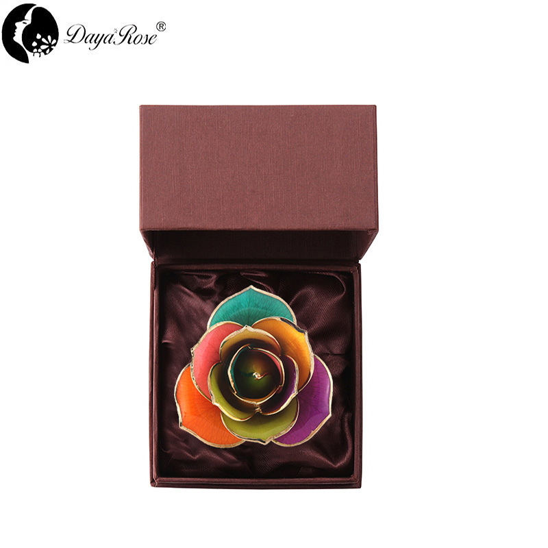 Daiya 24K Gold Dipped Rose 7 Colors - Love Only (Natural Rose Material)