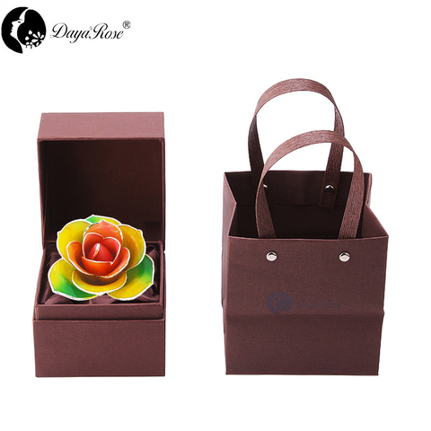 Daiya Gold Dipped Rose Color - Single Flower (Natural Rose Material)