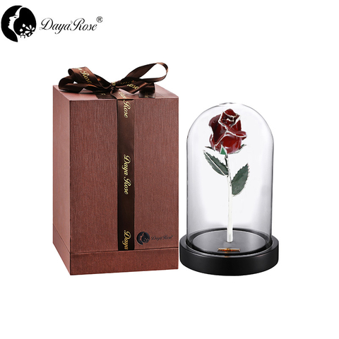 Red Rose with Silver Border/The Glass Cover