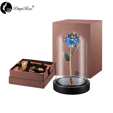 Daiya Gold Rose Bud/blue+The Glass Cover