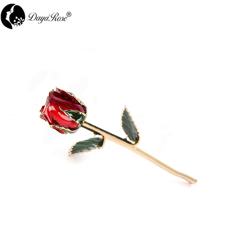 Daya Gold Rosebud (red)