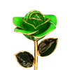 Gold-plated roses mother's day gift foreign trade company customized gold roses in stock wholesale