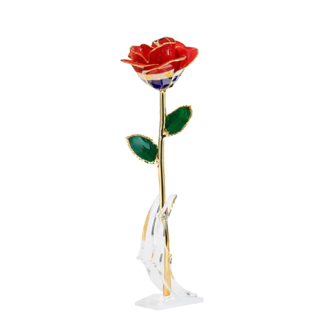Factory direct gold roses wedding souvenirs cross-border e-commerce preferred dip gold roses spot wholesale