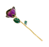 24K dipped gold roses factory direct sale Christmas decoration cross-border e-commerce preferred baking paint flower