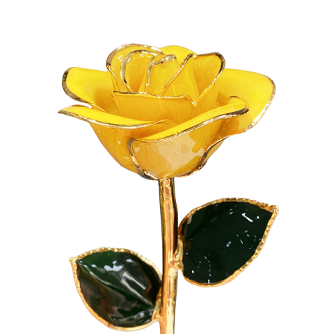 Gold Roses Wedding Arrangement Supplies Cross-border E-commerce Preferred Gold-plated Roses In Stock Wholesale