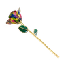 Best-selling 24K dipped gold roses Christmas decoration cross-border e-commerce exquisite baking paint flower