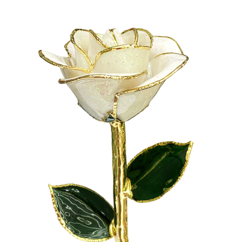 Source factory gold-plated roses mother's day gift foreign trade company customized gold roses