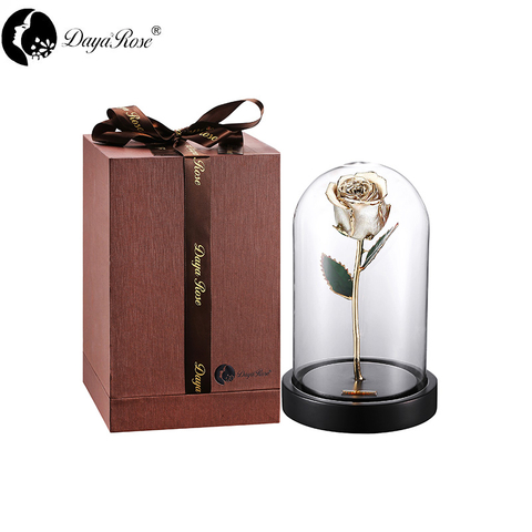 Daiya Gold Rose Bud/champagne+The Glass Cover