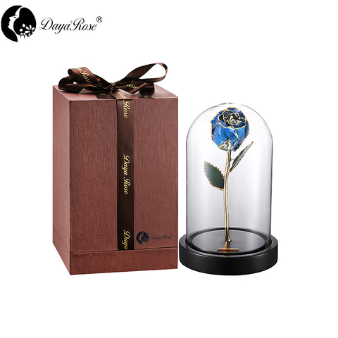 Daiya Gold Rose Bud/blue+The Glass Cover