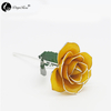 Lemon Yellow with Silver Rose(November)