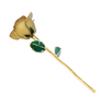 Factory direct sale 24K gold-plated roses Christmas ornaments cross-border e-commerce preferred baking paint flower
