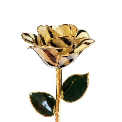 Factory direct sales gold dipped roses Valentine's Day proposal gift foreign trade companies customized gold roses