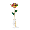 Best-selling 24K dipped gold roses Christmas decoration cross-border e-commerce exquisite baking paint flower