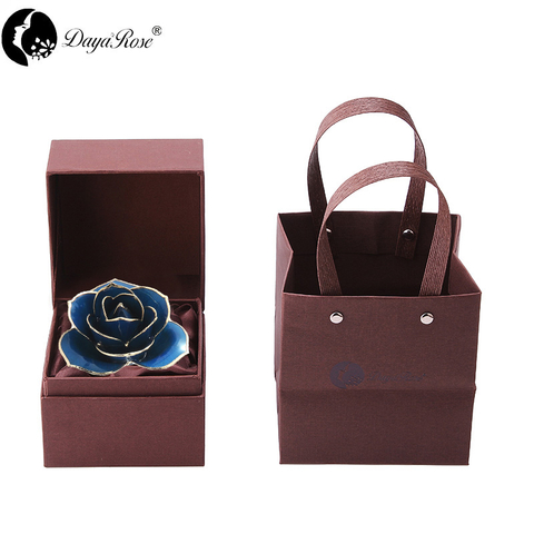 Daiya Gold Dipped Rose Blue - Love Only (natural rose colored material)
