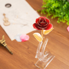 Daiya Orange Red Rose 24K Gold (gold Leaf)
