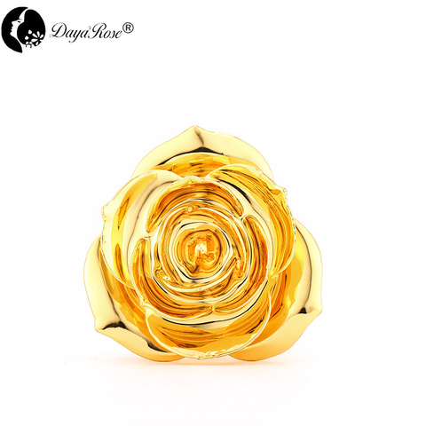 Wholesale Customised Full Plated Gold Dipped Roses (Three Petal Flowers)