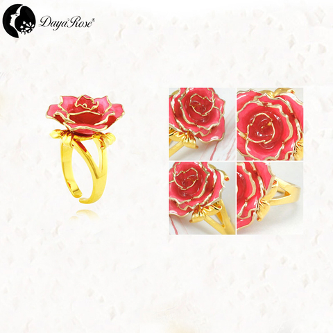 Jane Eyre Gold Rose Solid Color Jewelry (natural Flowers)