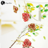 Butterfly Diamond Gold Rose Stud (fresh Rose)