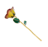 Source factory gold-plated roses mother's day gift foreign trade company customized dipped gold roses