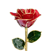 24K Dipped Gold Rose Christmas Arrangement Cross Border Ecommerce Preferred Baked Lacquer Flower