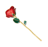 Gold-plated roses valentine's day gift foreign trade company customized gold roses in stock wholesale