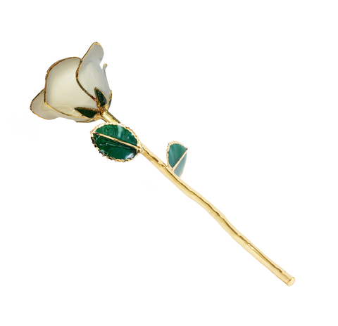 Best Selling 24K Gold Foil Roses Christmas Decoration Cross Border E-Commerce Exquisite Baked Lacquer Flowers
