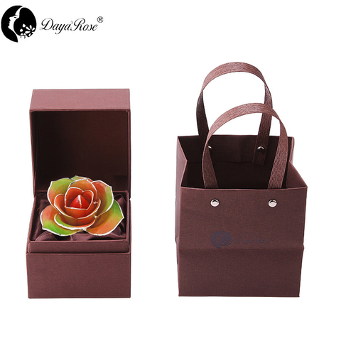 Daiya Gold Dipped Rose Iridescent - Single Flower (Natural Rose Material)