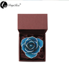 Daiya Silver Edge Rose Blue - Love Only (Natural Rose Material)