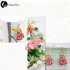 Love You Gold Rose Earrings (fresh Rose)