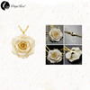Jane Eyre Gold Rose Solid Color Jewelry (natural Flowers)