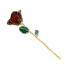 24K gold plated roses Christmas ornament cross border e-commerce preferred baked flowers