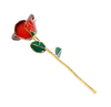 Source factory direct 24K gold-plated roses Christmas ornaments cross-border e-commerce preferred baking paint flower