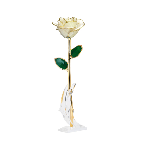Source factory gold-plated roses mother's day gift foreign trade company customized gold roses