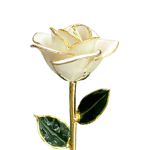 Dipped gold roses valentine's day gift foreign trade company customized gold roses spot wholesale