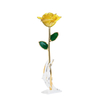 Source factory dipped gold roses mother's day gift foreign trade company customized gold plated roses