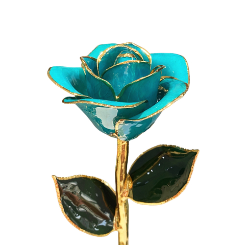 Factory direct sale gold-plated roses Valentine's Day proposal gift foreign trade companies customized gold roses