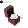 Daiya Full Silver Plated Rose - Love Only (natural rose colored material)