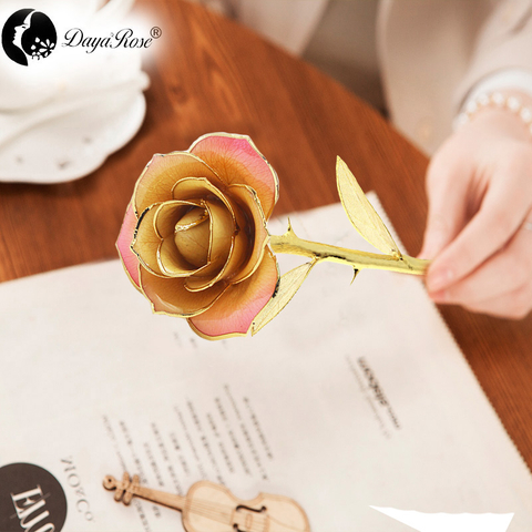 Daiya Champagne Pink Rose 24K Gold (gold Leaf)