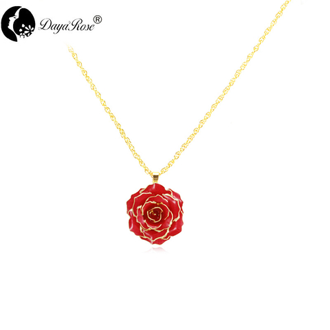 Daiya True Rose Necklace (fresh Rose)