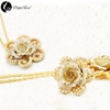 Daya Gold Rose Solid Color Jewelry (natural Flowers)