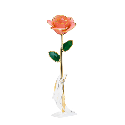 Factory direct sale gold-plated roses Valentine's Day proposal must have foreign trade companies customized gold roses