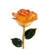 Source factory direct sale gold-plated roses mother's day creative gifts foreign trade companies customized gold roses